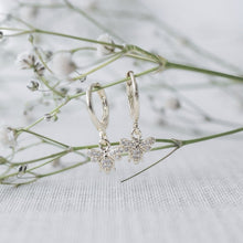 Bee Shiny Hoops
