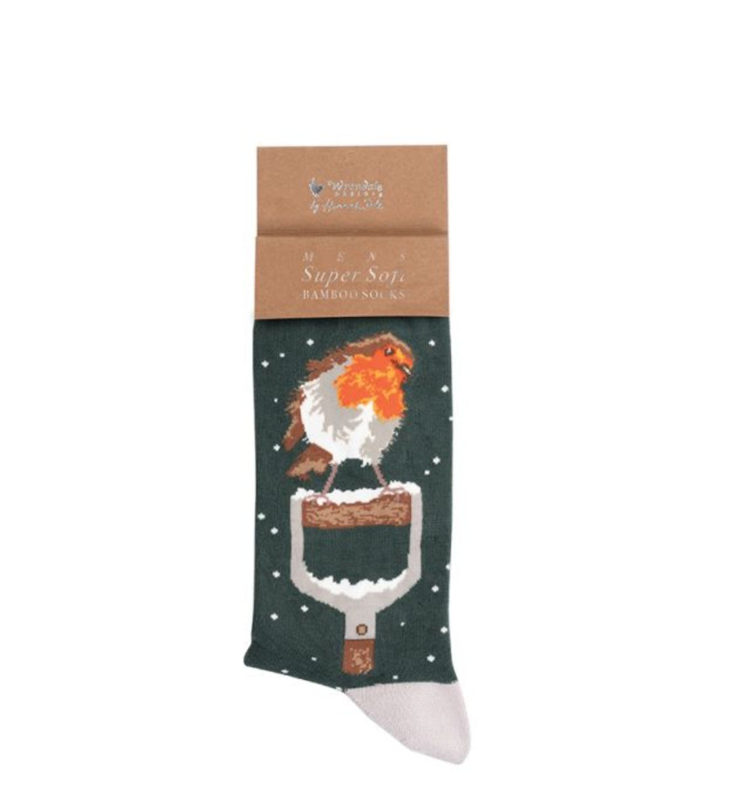 Wrendale A Little Red Robin Men’s Socks