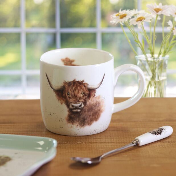 Highland Coo  Wrendale 11oz Mug