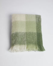 FOXFORD Newgrange, Made In Ireland Throw!  Green Plaid!