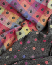 FOXFORD Rainbow Lambswool Throw!