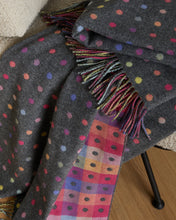 FOXFORD Rainbow Lambswool Throw!