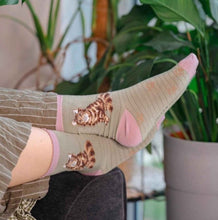Feline Fabulous Cat Sock By Wrendale