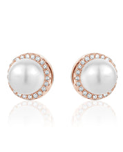 Shell Pearl Stud Earrings!