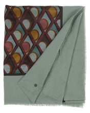 Misty Geo Patchwork Scarf!