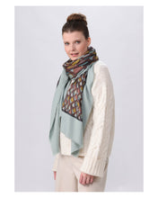 Misty Geo Patchwork Scarf!