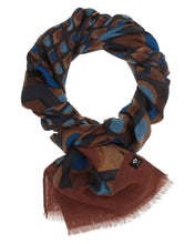Geometric Patterned Scarf!  Sustainable Edition!