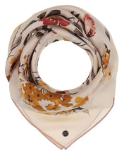 Classic Floral Silk Scarf!