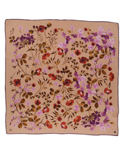 Classic Floral Silk Scarf!