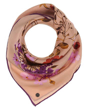 Classic Floral Silk Scarf!