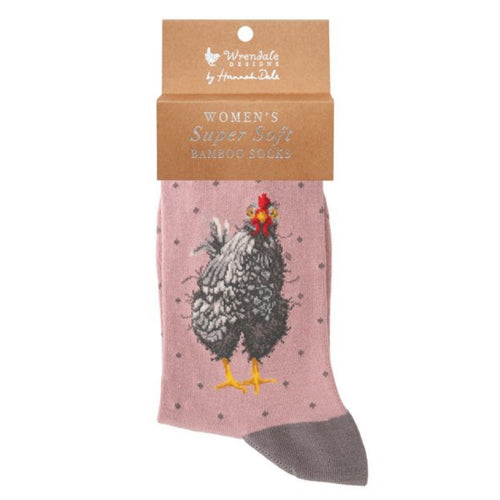 The Curious Hen Chicken Sock By Wrendale