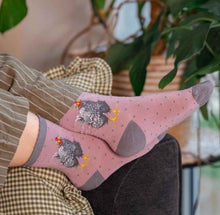 The Curious Hen Chicken Sock By Wrendale