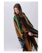 Reversible Plaid Cape By Fraas!