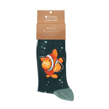 Clowning Around Men’s Clown Fish Sock By Wrendale