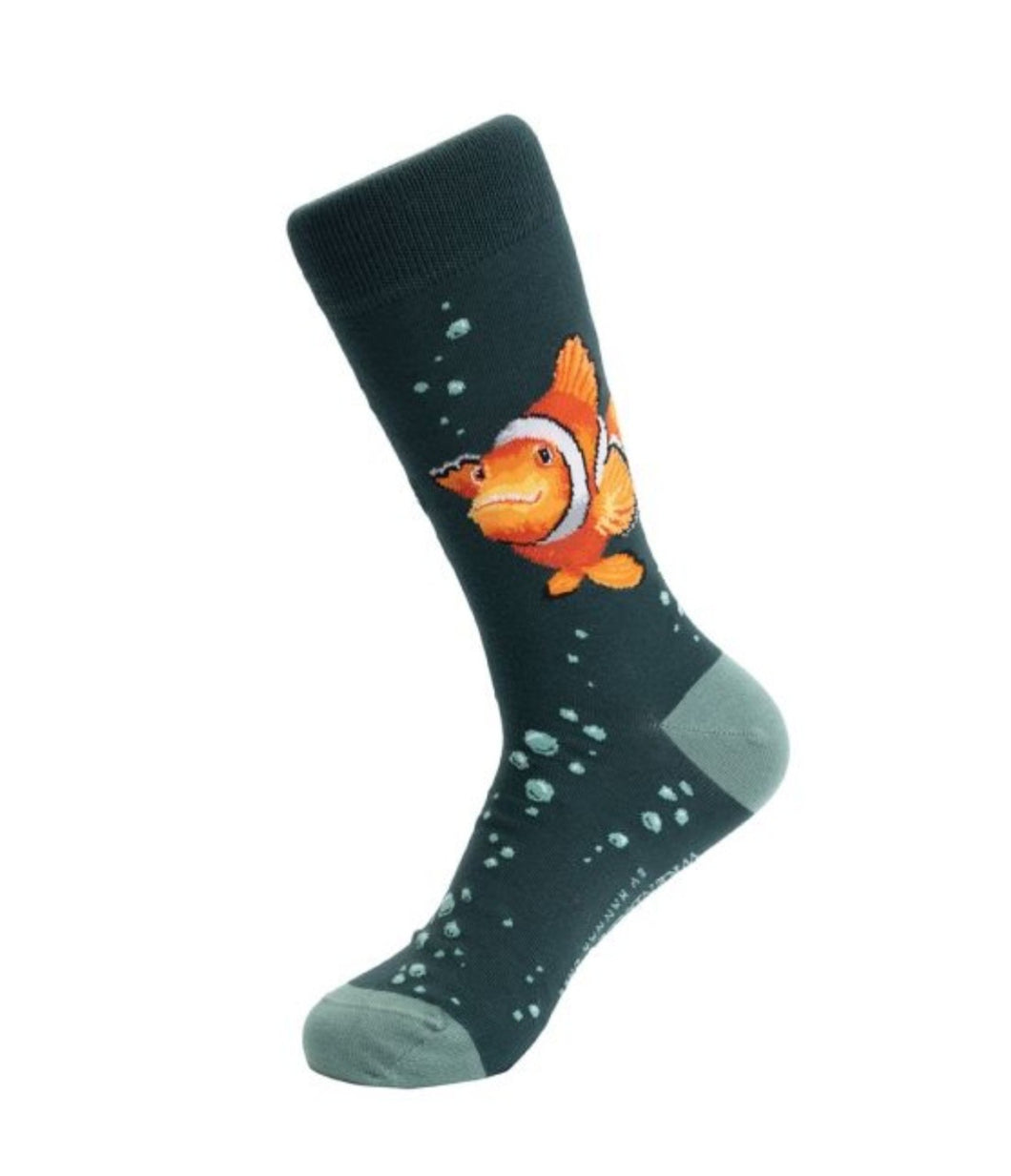 Clowning Around Men’s Clown Fish Sock By Wrendale