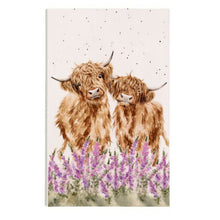Gentle Giants Highland Cow Notepad By Wrendale