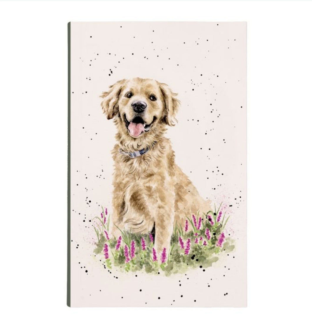 Golden Moments Dog Notepad By Wrendale