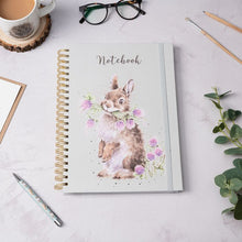 Head Clover Heels Rabbit Notebook!