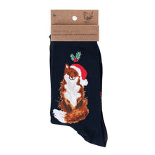 Festive Fox Christmas Socks!