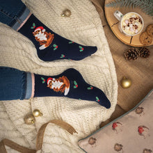 Festive Fox Christmas Socks!