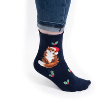 Festive Fox Christmas Socks!