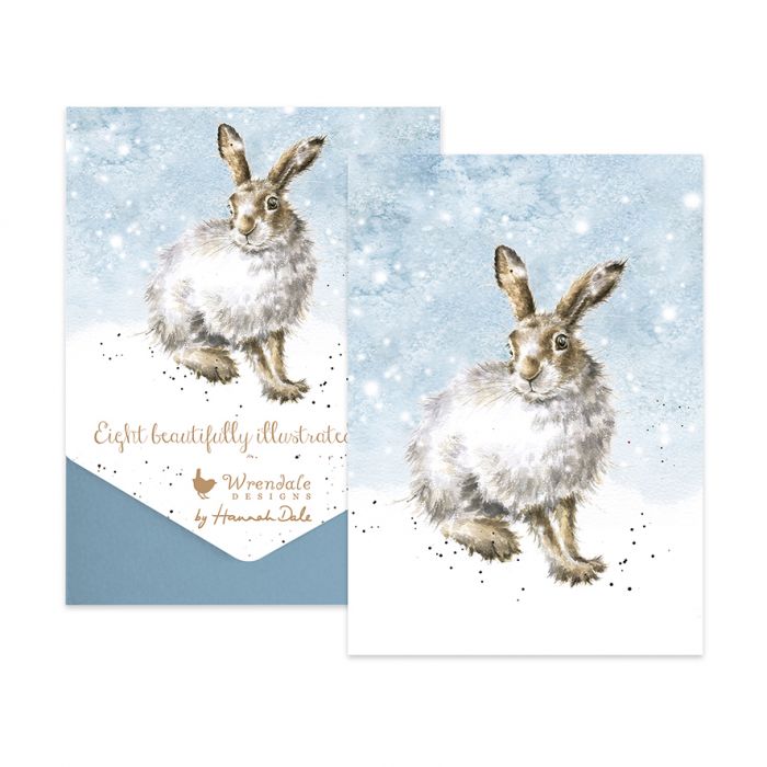 Winter Hare Christmas Card Pack.