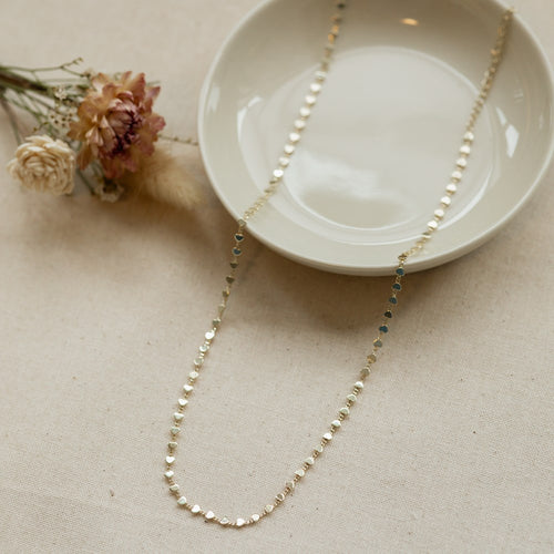 Row Of Hearts Necklace **Best Seller**