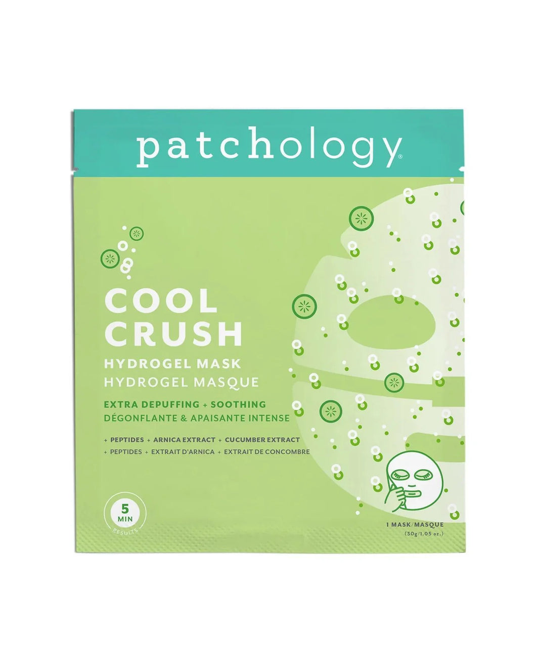 Cool Crush Hydrogel Face Masks By Patchology