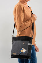 Lady & Her Dog Shopping Crossbody Bag By Jaks!  30% Off!