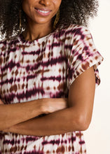 Bordeaux Tie Die T’Shirt Eco By La Fee Maraboutee