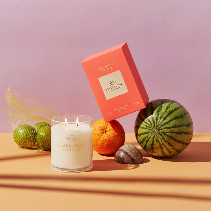 One Night In Rio Candle By Glasshouse Fragrances!