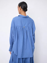 Flora Blue-Jean Blouse By NotShy Cashmere