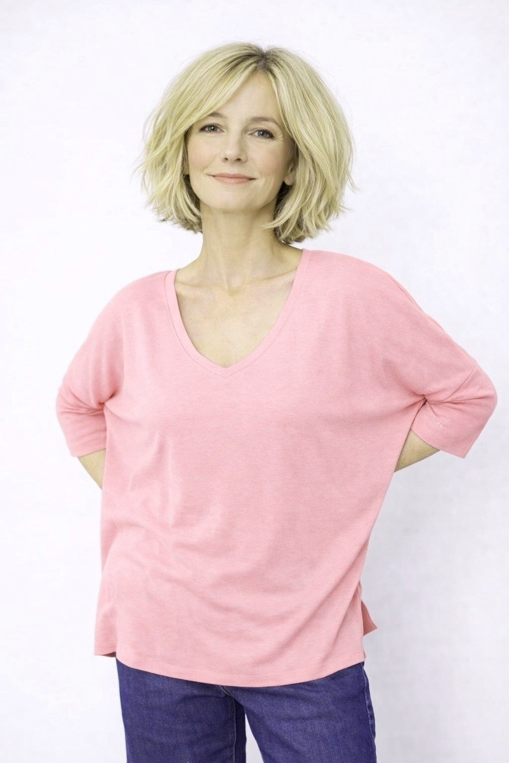 Emilie T-Shirt By NotShy In Pink