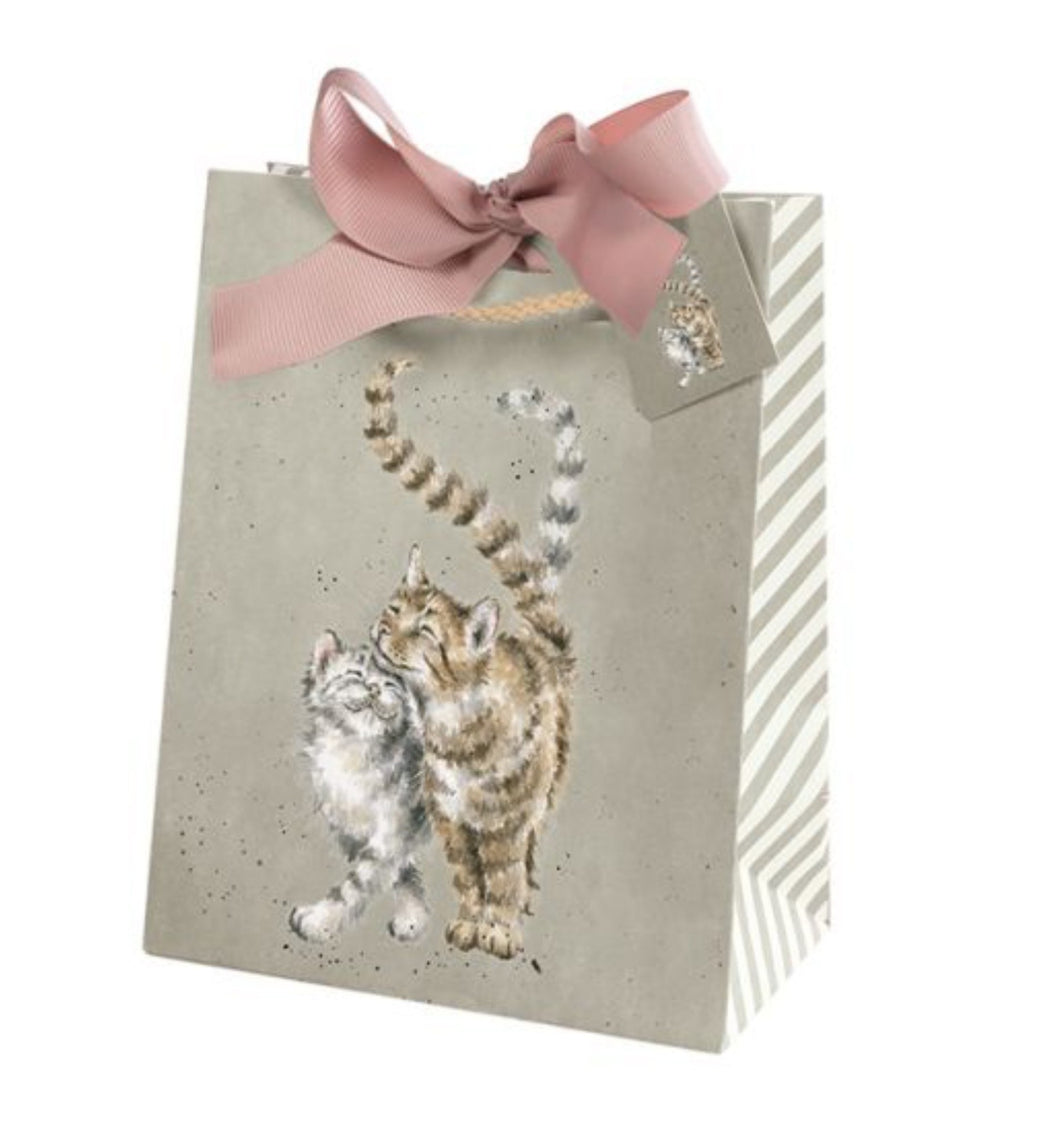 Feline Good Medium Gift Bag By Wrendale