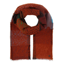 Textured Colour Blocked Scarf!