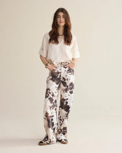 Baggy Straight Leg Jeans In Cow Print By Summum