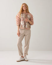 Quilted Bomber Jacket In Rose By Summum