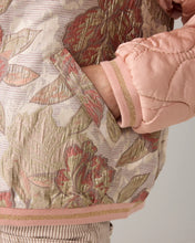 Quilted Bomber Jacket In Rose By Summum