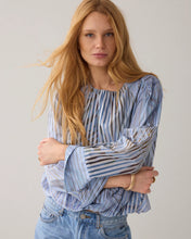 Pleated Top With Print By Summum