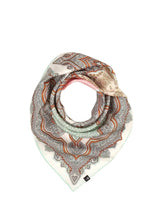 Silk Square Repeated Paisley Pattern (Three Colours)