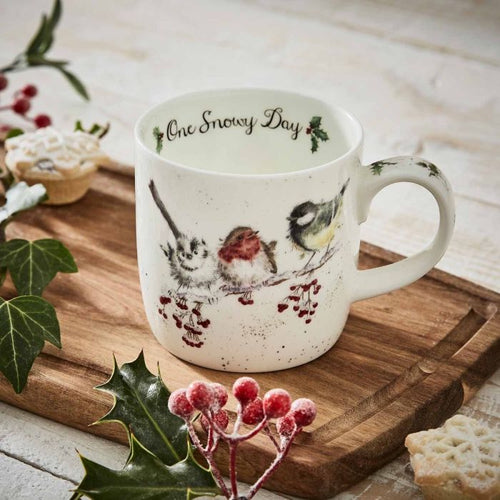 One Snowy Day Christmas Mug By Wrendale!