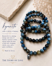 Kyanite & Heart Bracelet!