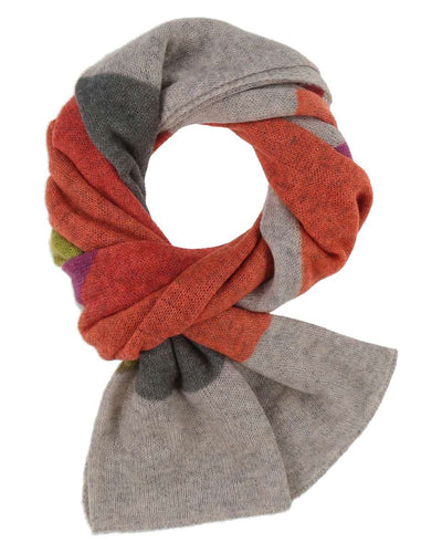 Abstract Circle Wool Scarf!