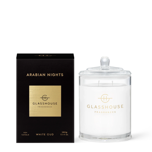 Arabian Nights Candle By Glasshouse Fragrances!