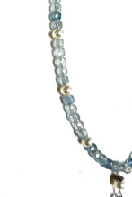 Aquamarine & Freshwater Pearl “Y” Necklace!