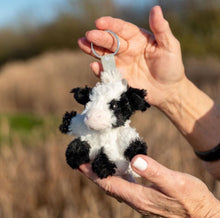 Mathilda The Cow Plush Keyring By Wrendale