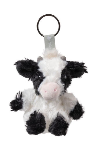 Mathilda The Cow Plush Keyring By Wrendale