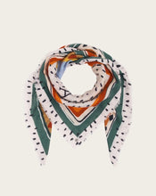 Xl Square Playing Card Scarf By Fraas