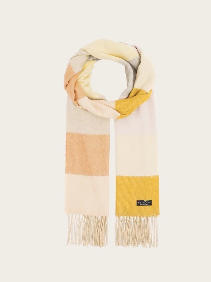 Striped Cashmink Scarf By Fraas