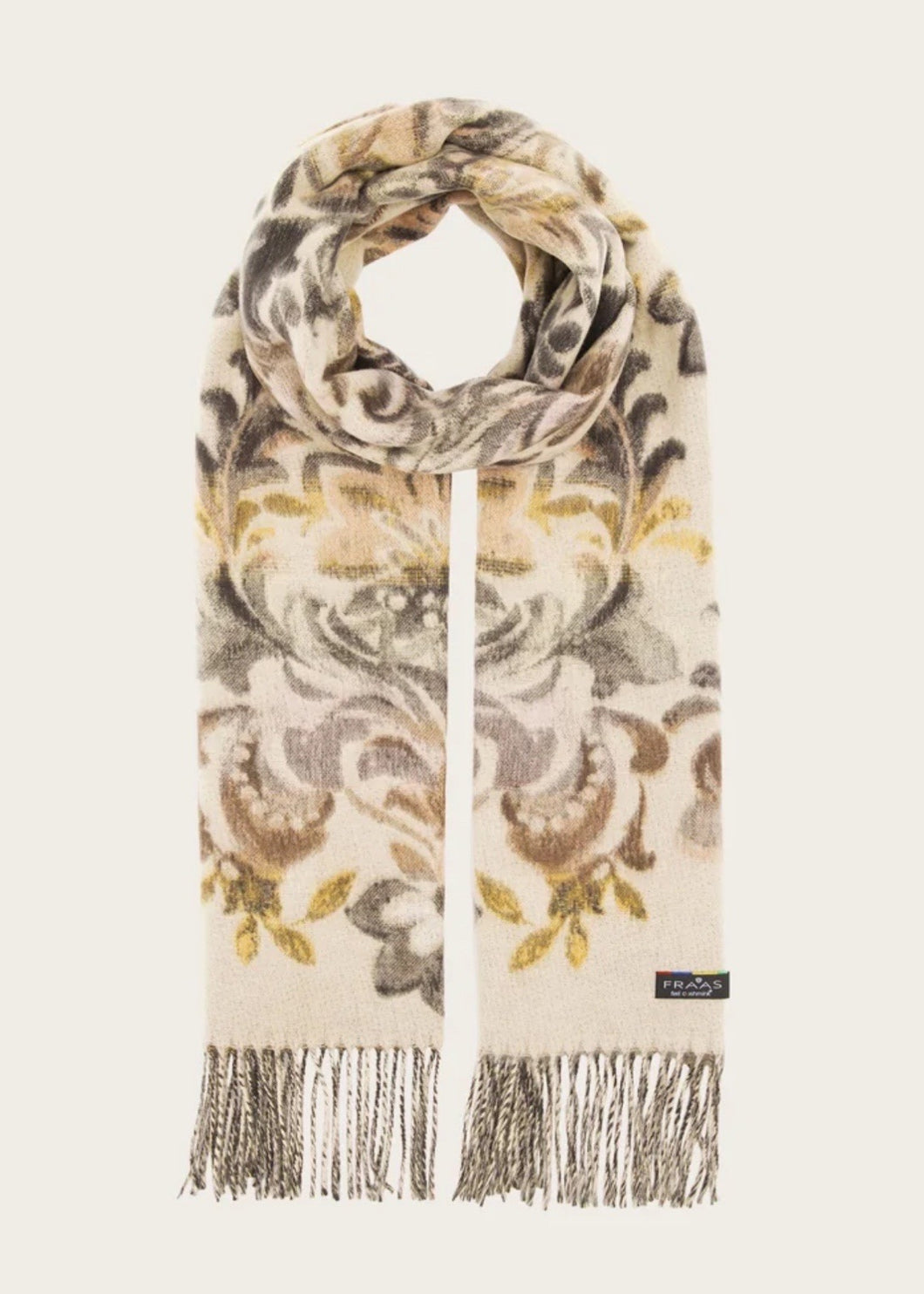 Romantic Flowers & Vines Scarf By Fraas